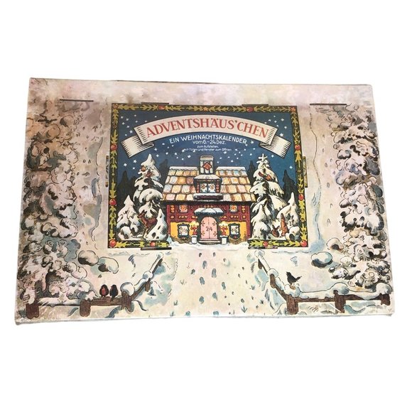 The Advent House A Christmas Calendar Dec 6-24 3D Paper Germany ARS Edition - Picture 2 of 12